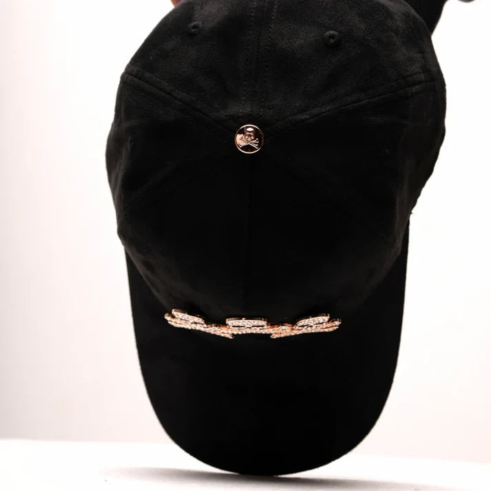 El Barbas Hats “Rose Gold Skulls”