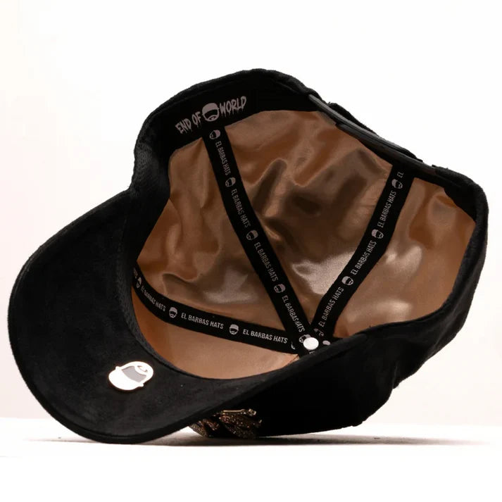 El Barbas Hats “Rose Gold Skulls”