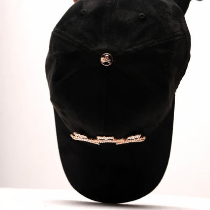 El Barbas Hats “Rose Gold Skulls”